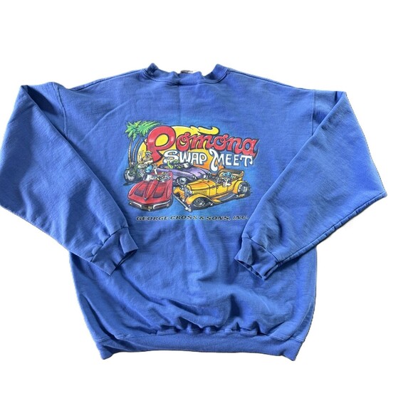 Hanes Other - Vintage Pomona Swap Meet Crew Sweater – George Cross & Sons  Men's Size L Rare